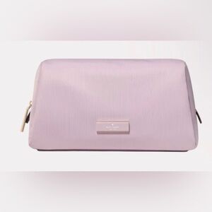 Kate Spade Lavender Carter Nylon Cosmetic Pouch